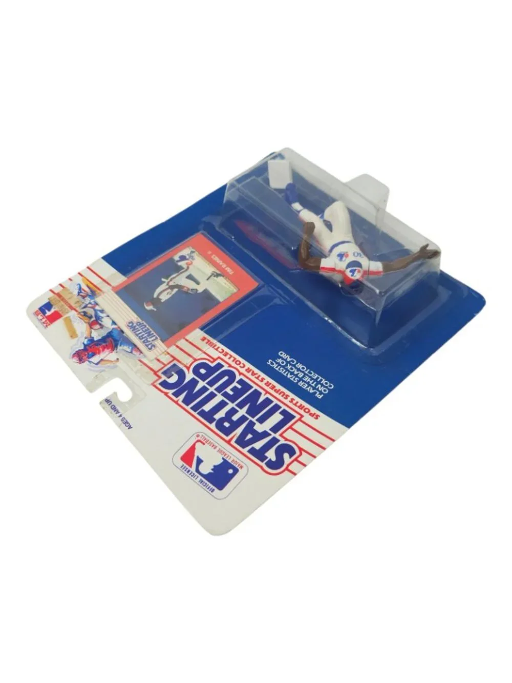1988 Kenner Starting Lineup Tim Raines Montreal Expos MLB Card Action Figure NOC